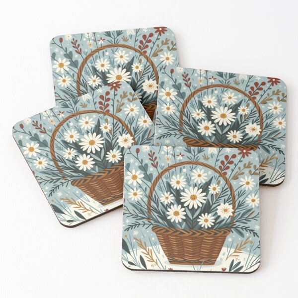 Item preview, basket of flowers designed and sold by Naglafathi.