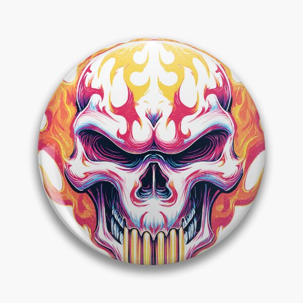 Item preview, Flaming Skull Grille – Hot Rod Inferno T-Shirt Art designed and sold by Alphakenon.