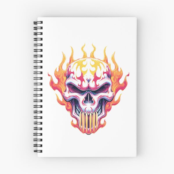 Item preview, Flaming Skull Grille – Hot Rod Inferno T-Shirt Art designed and sold by Alphakenon.