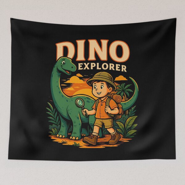 Item preview, Dino Explorer – Cute Jungle Adventure designed and sold by TCP.Jacob.