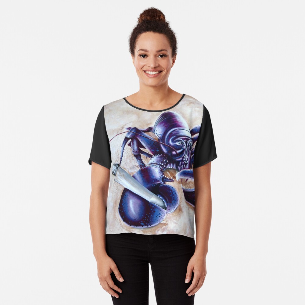 Lobster Pot Chiffon Top