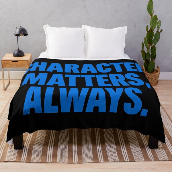 Item preview, Character Matters, Always. designed and sold by Owcomm.