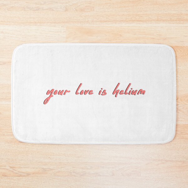 Item preview, enhypen helium "your love is helium" song lyric designed and sold by goose-of-silly.