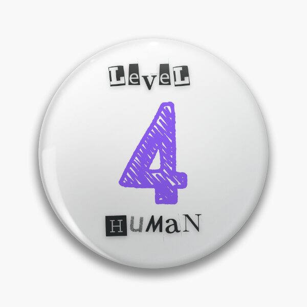 Item preview, Level 4 Human designed and sold by Wordsmith-Wear.