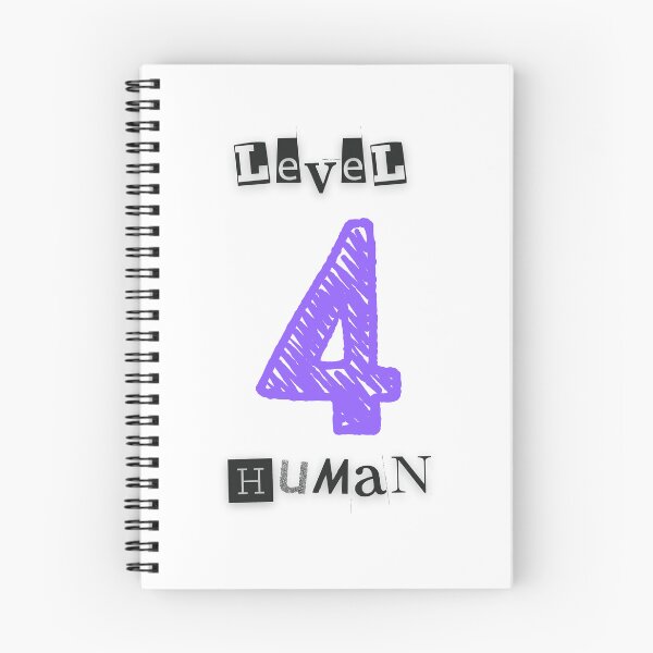 Item preview, Level 4 Human designed and sold by Wordsmith-Wear.