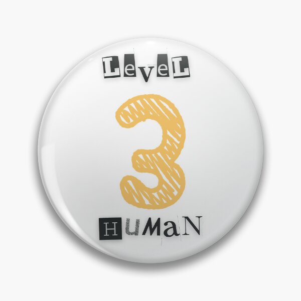 Item preview, Level 3 Human designed and sold by Wordsmith-Wear.