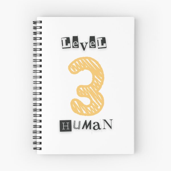 Item preview, Level 3 Human designed and sold by Wordsmith-Wear.