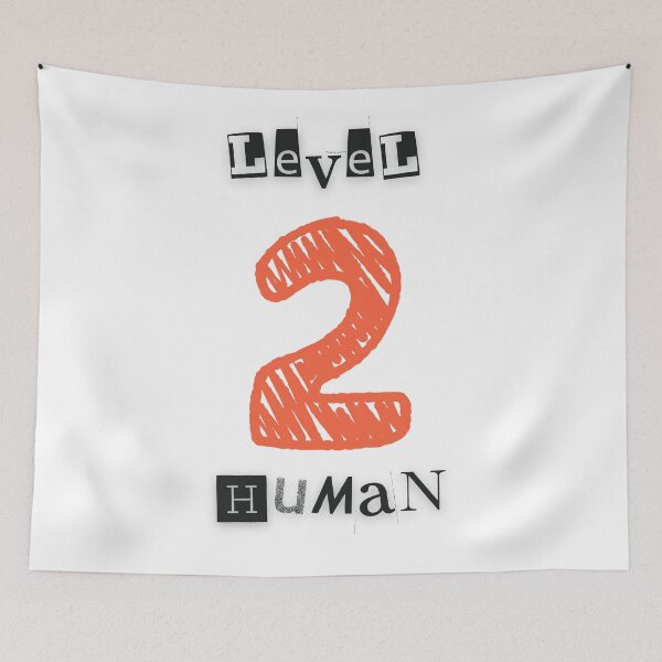 Item preview, Level 2 Human designed and sold by Wordsmith-Wear.