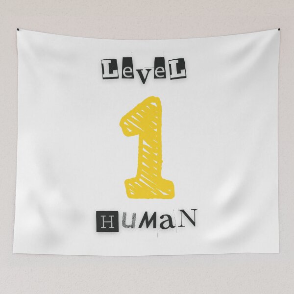 Item preview, Level 1 Human designed and sold by Wordsmith-Wear.