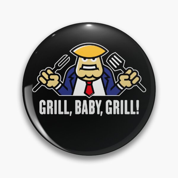 Item preview, Donald Trump – Grill, Baby, Grill! (Barbecue / BBQ / NEG) designed and sold by Roderix.