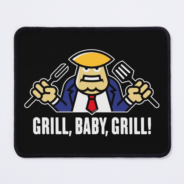 Item preview, Donald Trump – Grill, Baby, Grill! (Barbecue / BBQ / NEG) designed and sold by Roderix.
