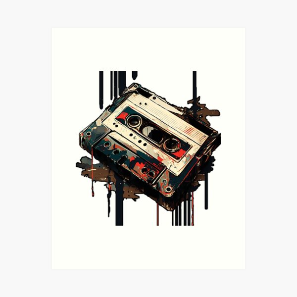 Item preview, Expressionist Cassette 3 designed and sold by tshirt-tech-pr.