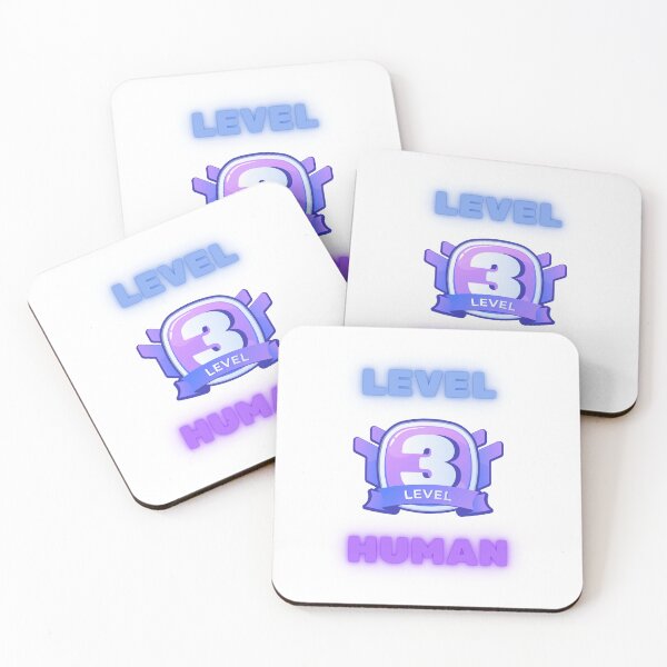 Item preview, Level 3 Human designed and sold by Wordsmith-Wear.