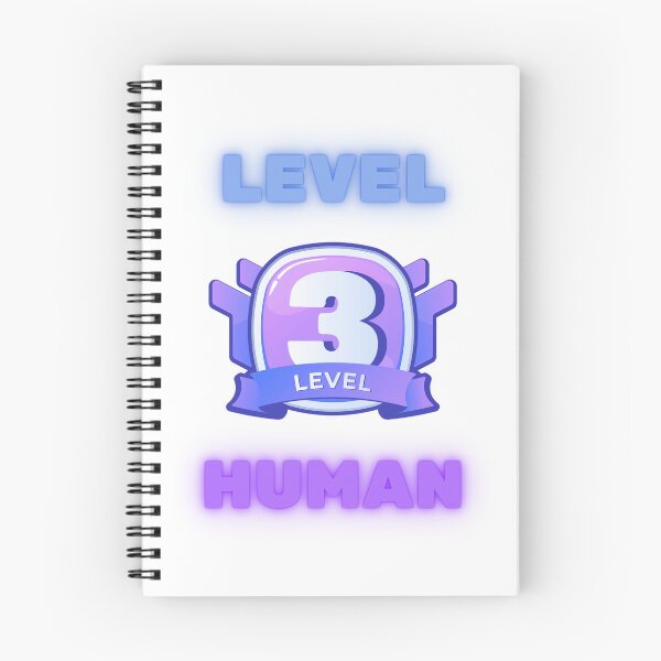 Item preview, Level 3 Human designed and sold by Wordsmith-Wear.