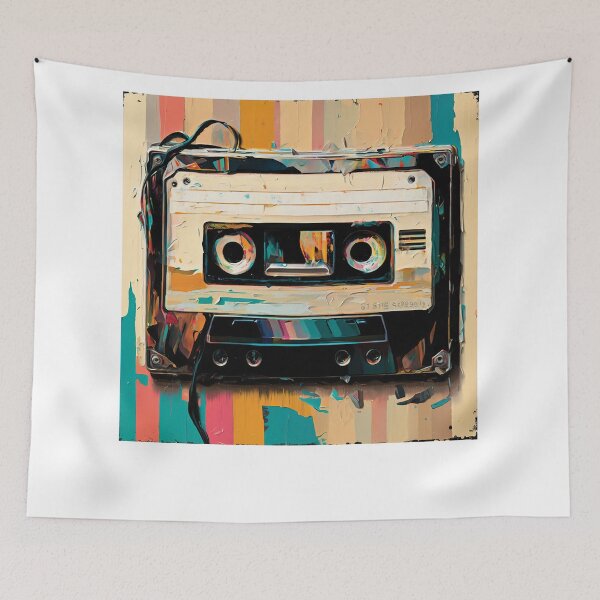 Artikelvorschau, Expressionistische Kassette 4 entworfen und verkauft von tshirt-tech-pr.