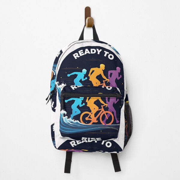 Item preview, Ready to Rise | Triathlon Motivation Design designed and sold by Triathlongram.