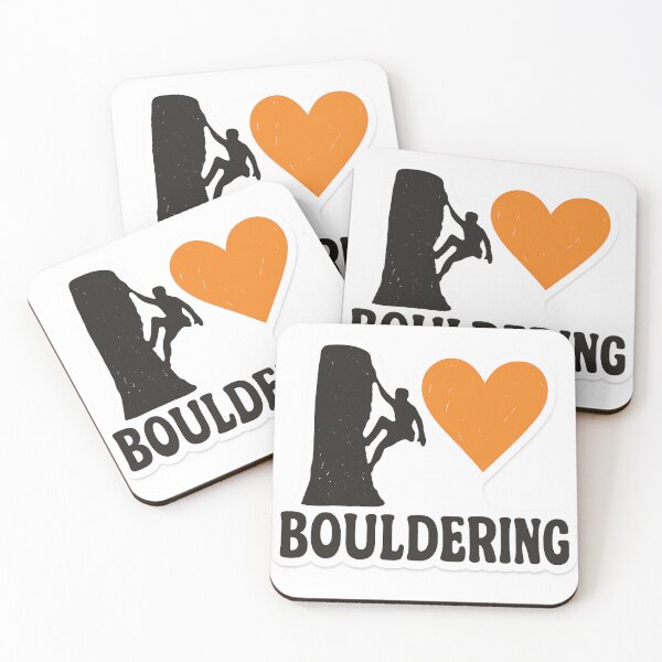 Item preview, I Love Bouldering designed and sold by Wandertrace.