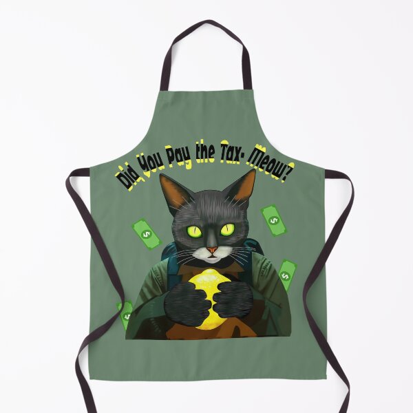 Item preview, Cyber Cat Tax Collector :Glowing Yellow eyes designed and sold by Felia001.