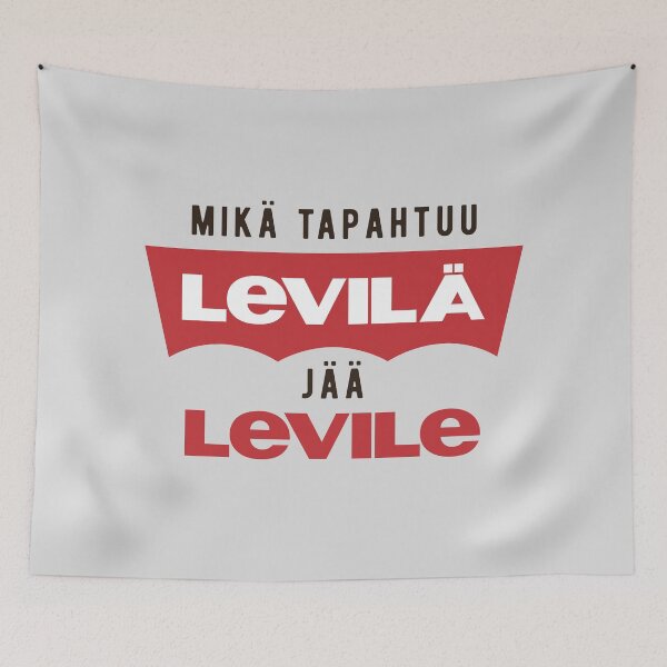 Item preview, Mikä tapahtuu Levilä, jää Levile designed and sold by knappidesign.