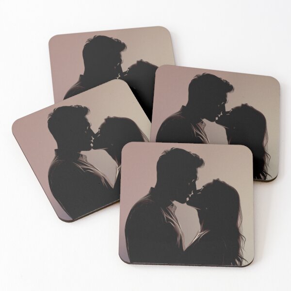 Item preview, Silhouetted Romance designed and sold by ShadowAndSlate.