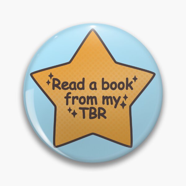 Item preview, Read a book from my TBR Gold star designed and sold by Zero Labels.