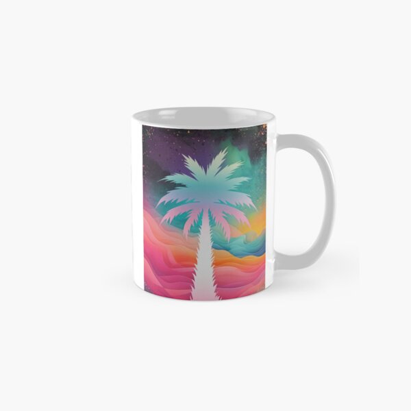 Item preview, Palm tree with colorful background designed and sold by saly55887.