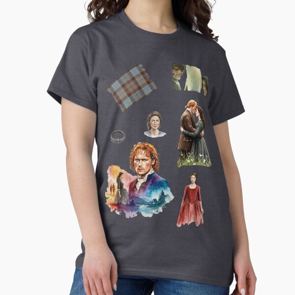 Aperçu de l'œuvre Autocollants Outlander - À temps créée et vendue par dealchica.