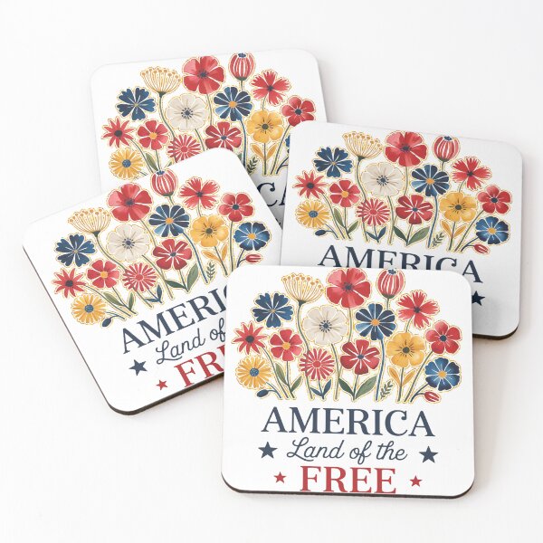 Item preview, America Land Of The Free, 4th Of July  designed and sold by vintagearttee.