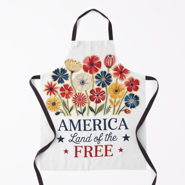 Item preview, America Land Of The Free, 4th Of July designed and sold by vintagearttee.