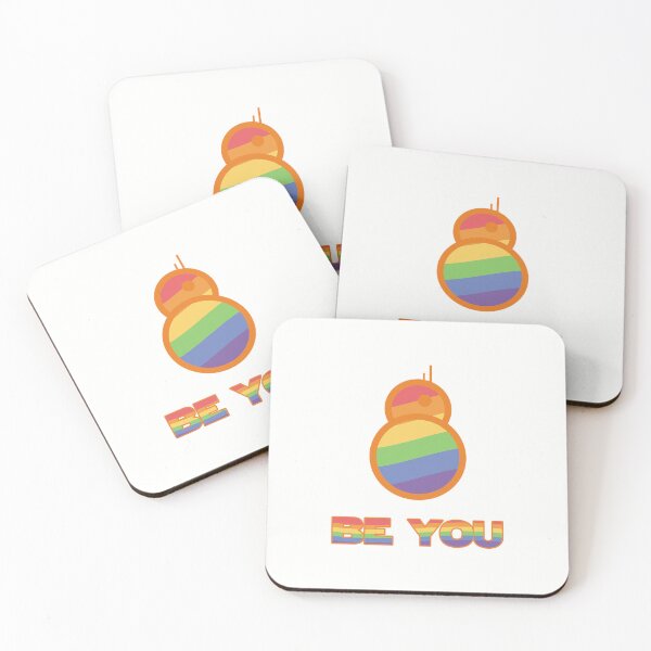 Item preview, Be You - Pride Minimalistic Droid designed and sold by xWiseGirl.