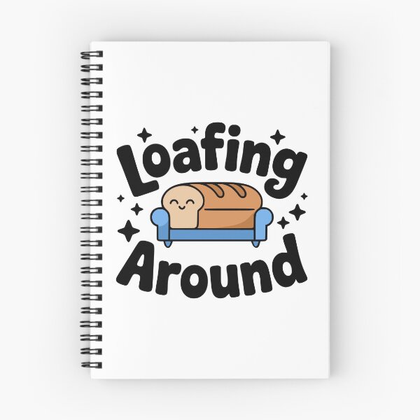 Item preview, Loafing Around! Cute Bread Loaf Pun designed and sold by PMCreative.