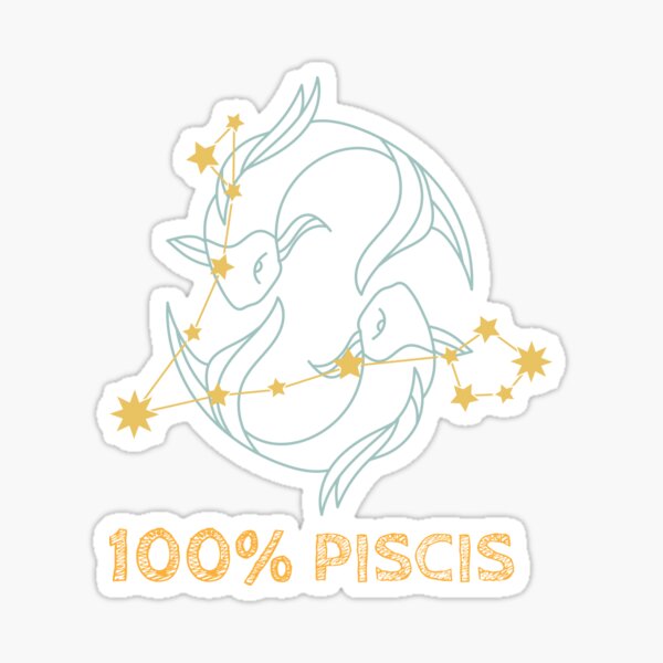 Item preview, Pisces Symbol and Constellation - 100% Pisces designed and sold by Vistete-Y-Rie.