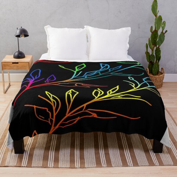 Item preview, Colorful branches pattern designed and sold by saly55887.