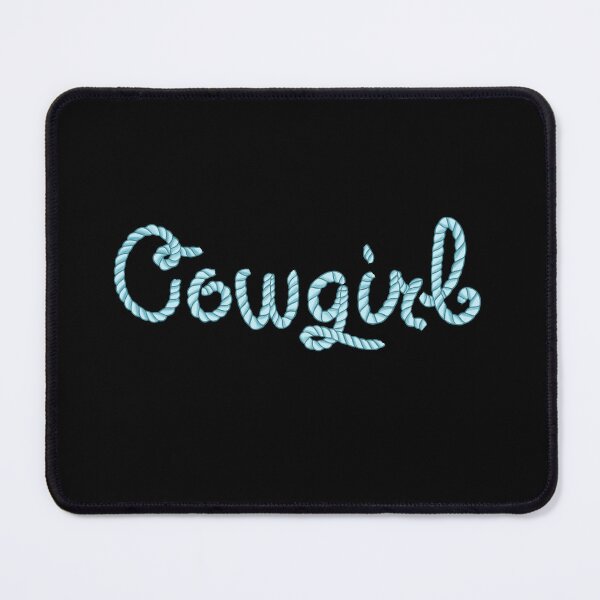 Item preview, Cowgirl in rope lettering designed and sold by pinkyfish1010.