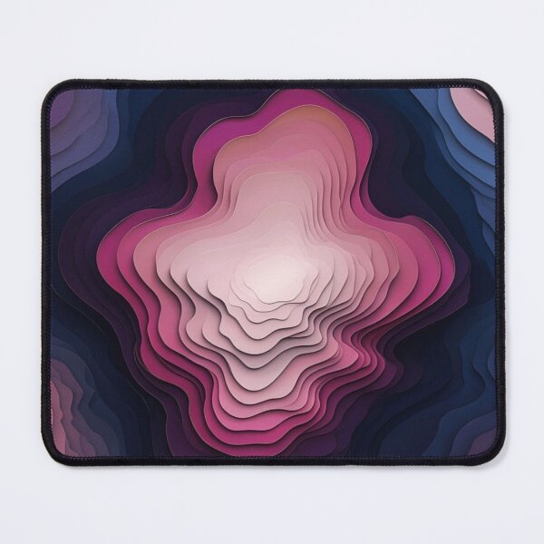 Item preview, Waves of overlapping colors designed and sold by saly55887.