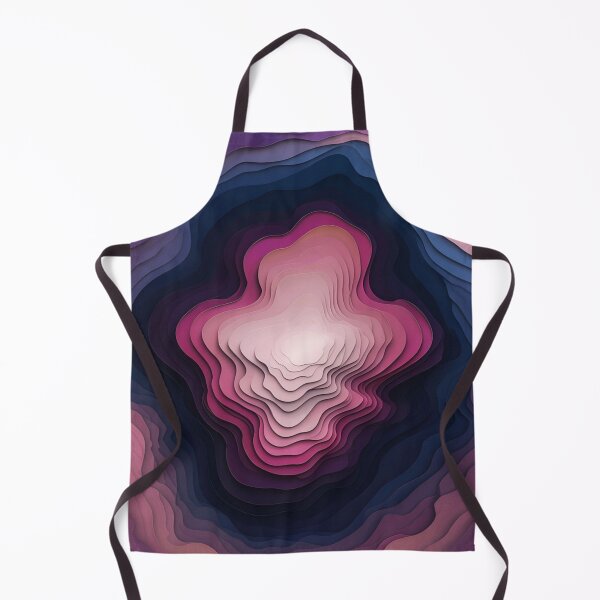 Item preview, Waves of overlapping colors designed and sold by saly55887.