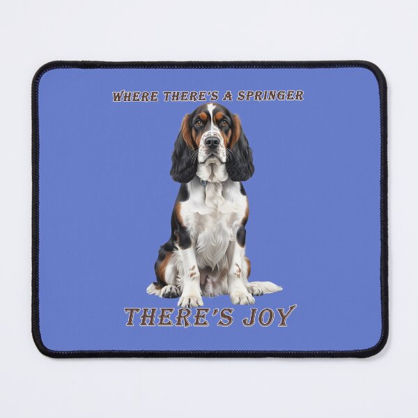 Item preview, Tricolor English Springer Spaniel Art designed and sold by Pawtraitvibes.
