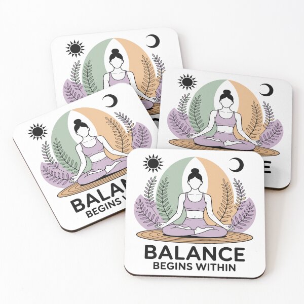 Item preview, Balance Begins Within - Yoga designed and sold by MrERNST.