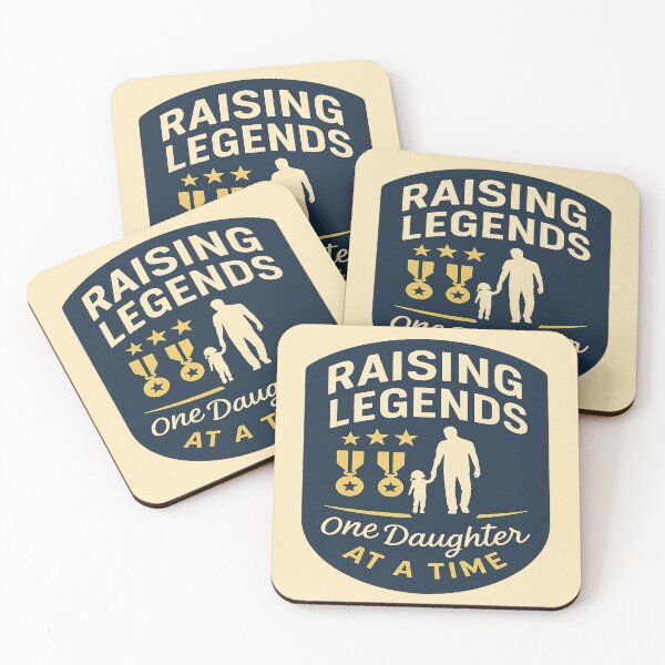 Item preview, Raising Legends: Girl Dad Pride – Father’s Day Badge Design designed and sold by Rajasekar.