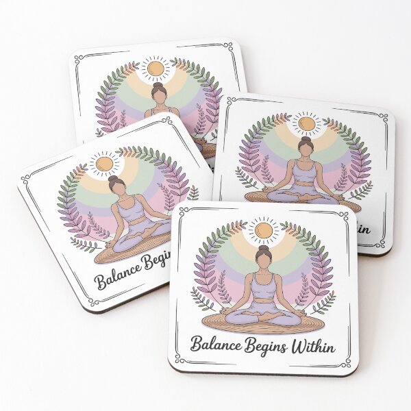 Item preview, Balance Begins Within - Yoga designed and sold by MrERNST.