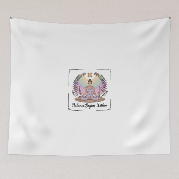 Item preview, Balance Begins Within - Yoga designed and sold by MrERNST.
