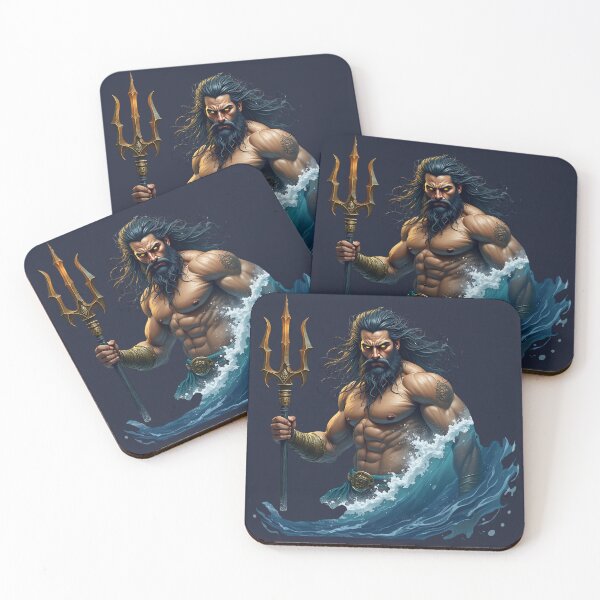 Item preview, Magnificent Poseidon emerging from the water designed and sold by Danh Style.