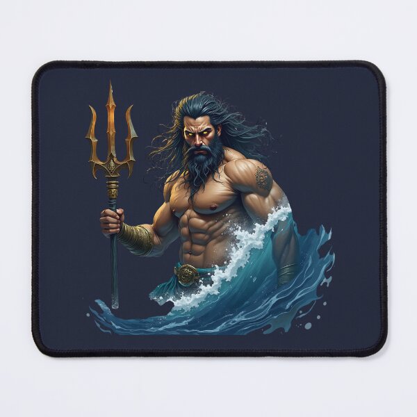 Item preview, Magnificent Poseidon emerging from the water designed and sold by Danh Style.
