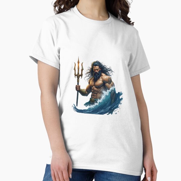 Item preview, Magnificent Poseidon emerging from the water designed and sold by Danh Style.