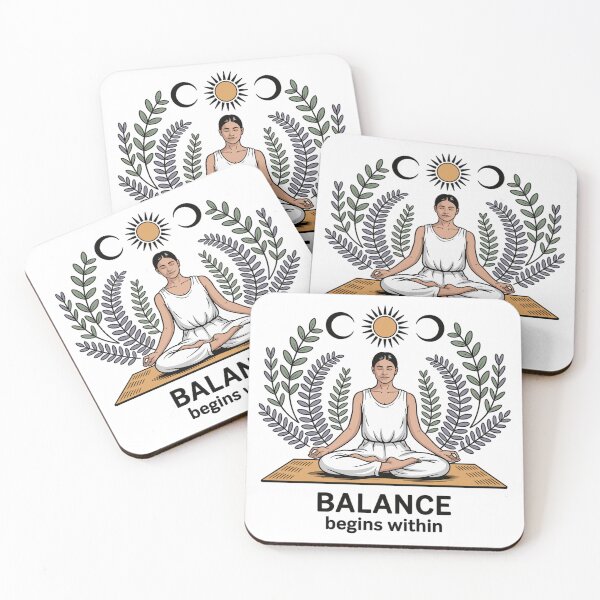 Item preview, Balance Begins Within - Yoga designed and sold by MrERNST.