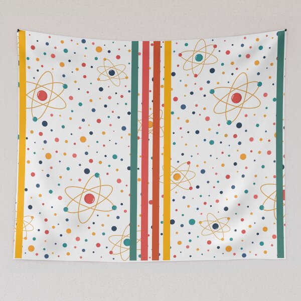 Item preview, Retro Atomic Pattern designed and sold by P9Designs.