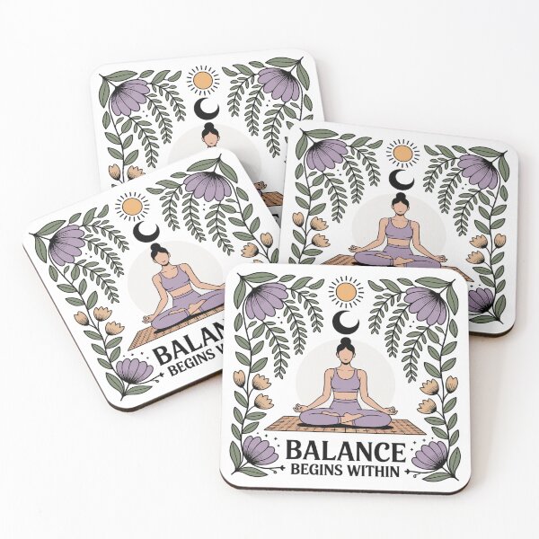 Item preview, Balance Begins Within - Yoga designed and sold by MrERNST.