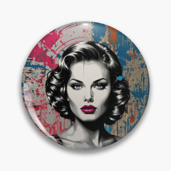 Item preview, Beautiful Pin-up Woman 27 designed and sold by Made-by-Gus.