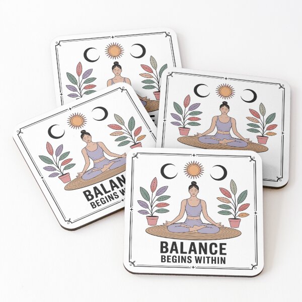 Item preview, Balance Begins Within - Yoga designed and sold by MrERNST.