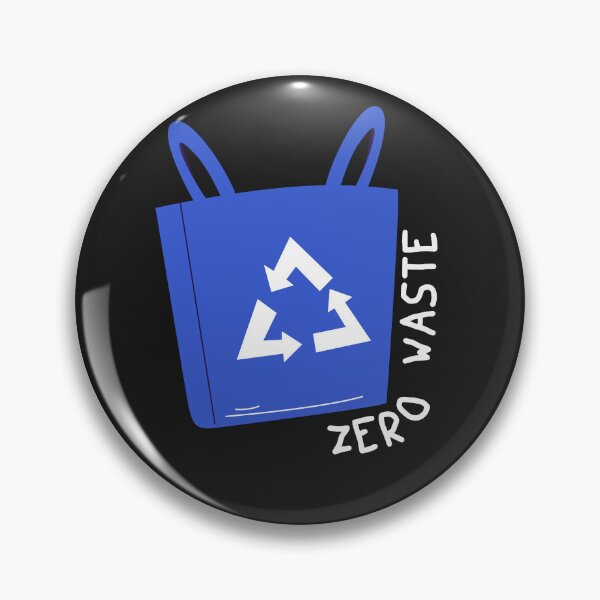 Item preview, Zero waste, no plastic. Blue bag designed and sold by Luamor.